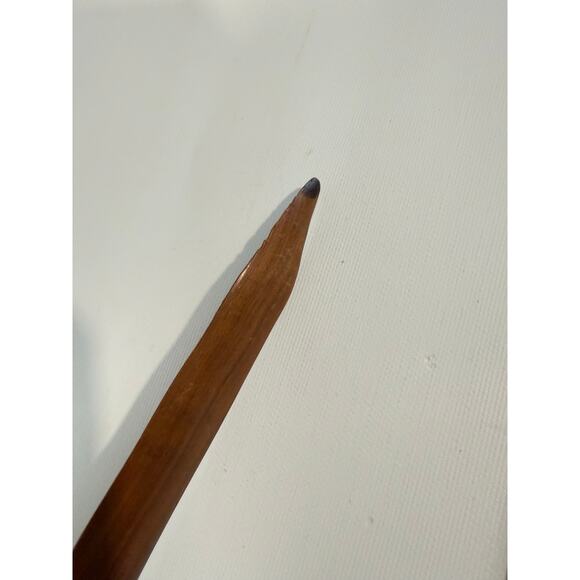 Vintage Hand Carved Tribal African Warrior Wooden Knife Dagger Letter Opener 9.5 - Picture 6 of 6